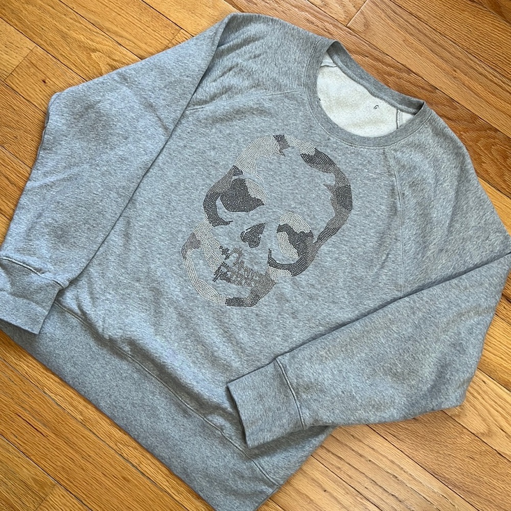 Zadig & Votaire Camp Skull Strass Sweatshirt